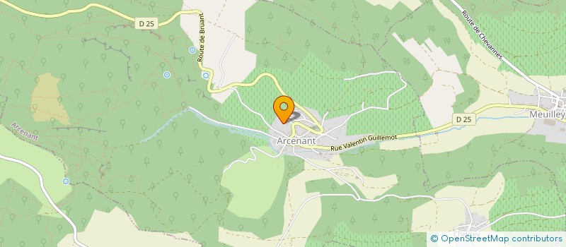 localisation de l'entreprise MADAME STEPHANIE ESTANDIE  ARCENANT