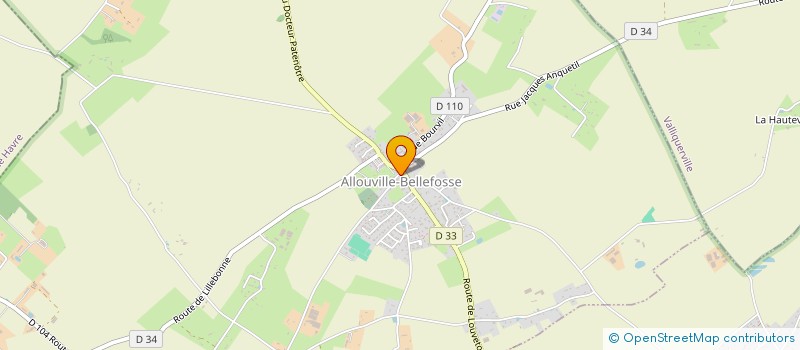 localisation de l'entreprise MADAME STEPHANIE ETIENNE  ALLOUVILLE-BELLEFOSSE