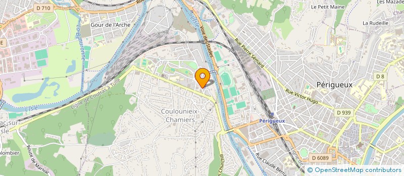 localisation de l'entreprise MADAME STEPHANIE EYMERIE  COULOUNIEIX-CHAMIERS