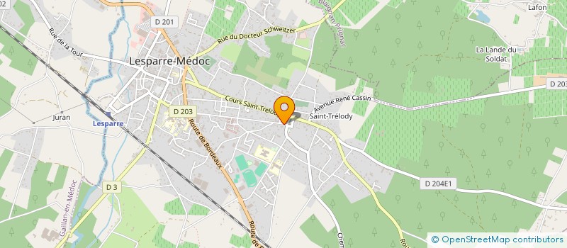 localisation de l'entreprise MADAME STEPHANIE EYNAUD  LESPARRE-MEDOC