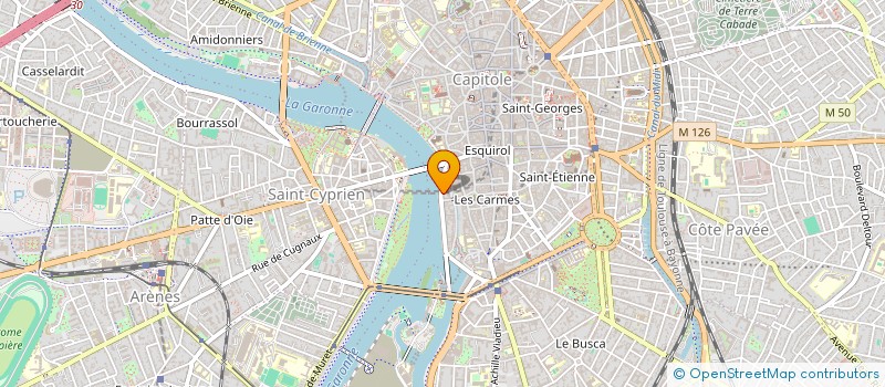 localisation de l'entreprise MADAME STEPHANIE FABRE à TOULOUSE