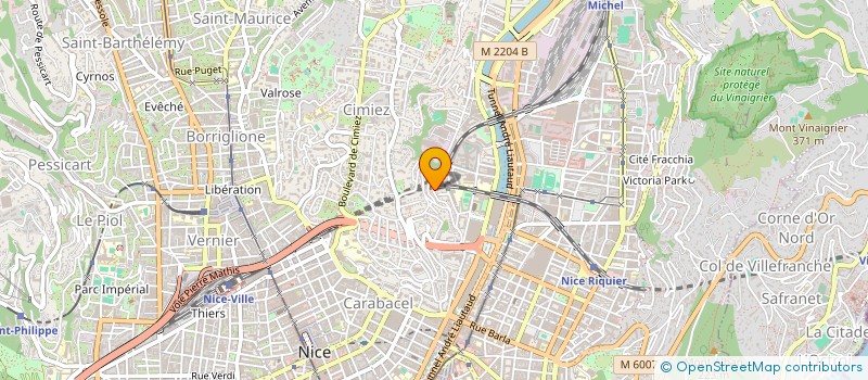 localisation de l'entreprise MADAME STEPHANIE FANTONI à NICE