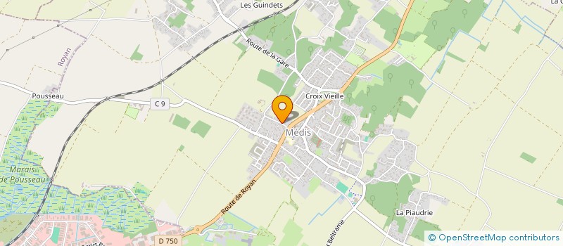 localisation de l'entreprise MADAME STEPHANIE FAURE  MEDIS