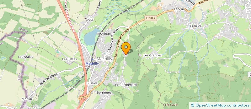 localisation de l'entreprise MADAME STEPHANIE FAVRE  SAINT-CERGUES