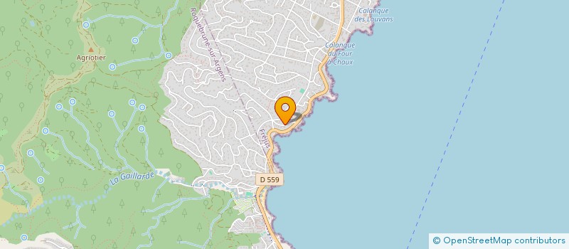 localisation de l'entreprise MADAME STEPHANIE FAVRIOU à FREJUS