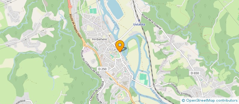 localisation de l'entreprise MADAME STEPHANIE FAYAU  USTARITZ