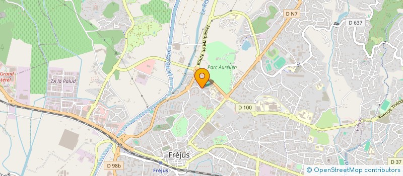 localisation de l'entreprise MADAME STEPHANIE FAZZALARO à FREJUS