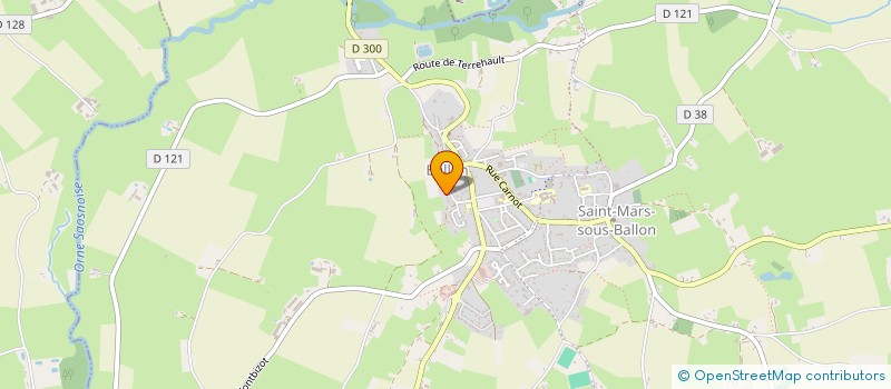 localisation de l'entreprise MADAME STEPHANIE FEAUVEAU  BALLON-SAINT MARS