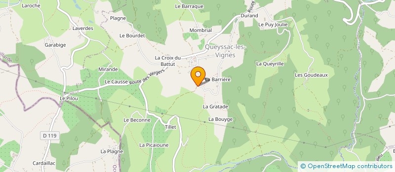 localisation de l'entreprise MADAME STEPHANIE FEDIDE  LIOURDRES