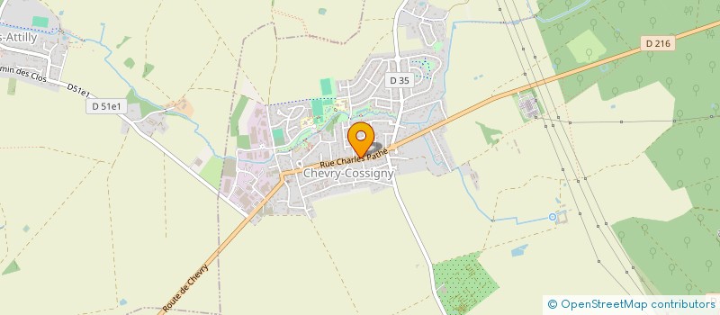 localisation de l'entreprise MADAME STEPHANIE FEDOROW  CHEVRY-COSSIGNY