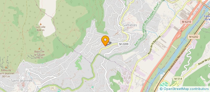 localisation de l'entreprise MADAME STEPHANIE FENOUIL  GATTIERES