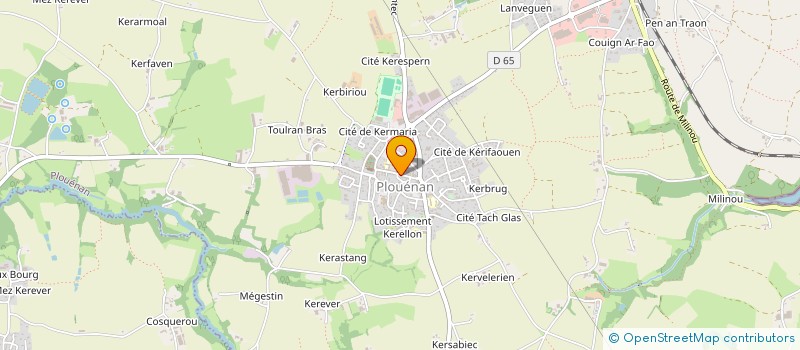 localisation de l'entreprise MADAME STEPHANIE FERBOEUF à PLOUENAN