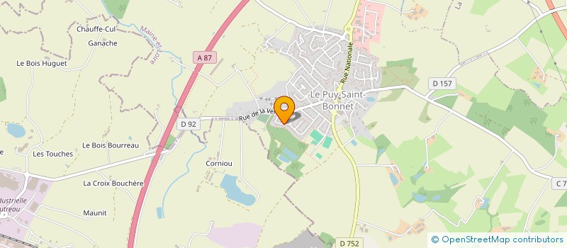 localisation de l'entreprise MADAME STEPHANIE FERCHAUD à CHOLET