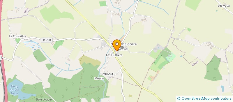 localisation de l'entreprise MADAME STEPHANIE FERET à NEAUPHE-SOUS-ESSAI