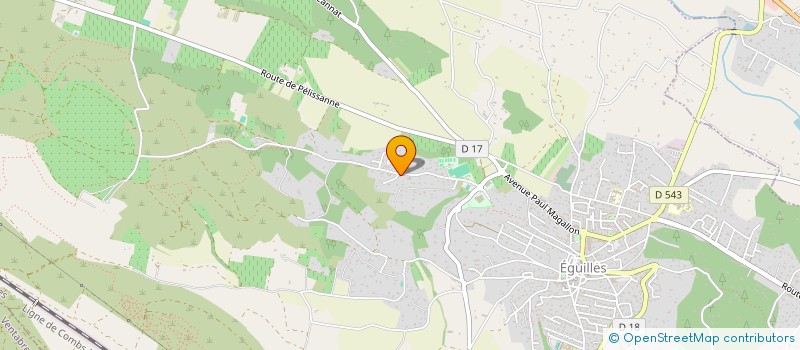 localisation de l'entreprise MADAME STEPHANIE FERNANDES  EGUILLES