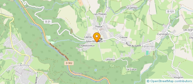 localisation de l'entreprise MADAME STEPHANIE FERNANDES  FETERNES