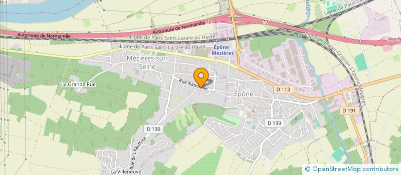 localisation de l'entreprise MADAME STEPHANIE FERNANDES  MEZIERES-SUR-SEINE