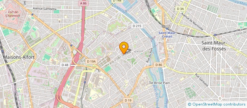 localisation de l'entreprise MADAME STEPHANIE FERNANDES  CRETEIL