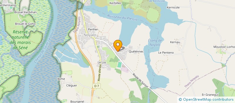 localisation de l'entreprise MADAME STEPHANIE FERNANDEZ  THEIX-NOYALO