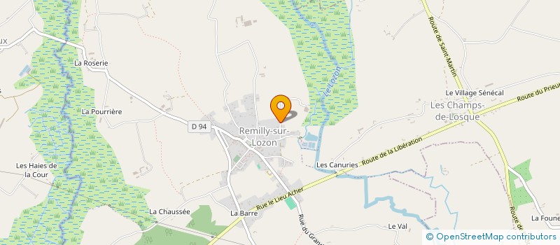 localisation de l'entreprise MADAME STEPHANIE FERRARI  REMILLY LES MARAIS