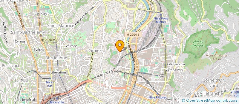 localisation de l'entreprise MADAME STEPHANIE FERRAZ  NICE