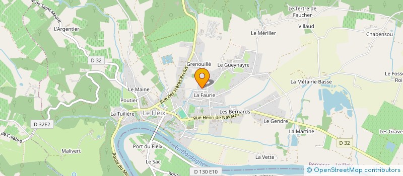 localisation de l'entreprise MADAME STEPHANIE FERREIRA  LE FLEIX