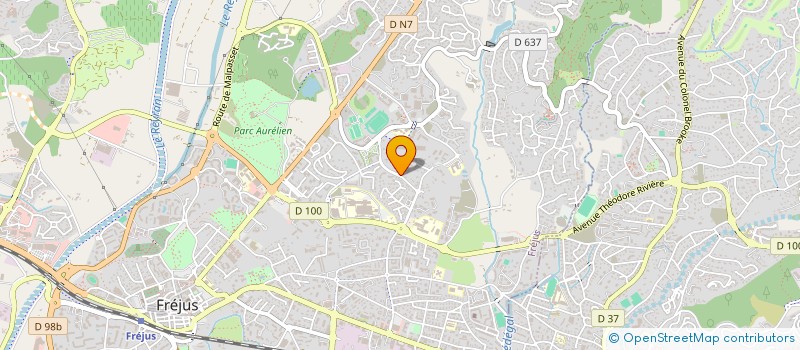 localisation de l'entreprise MADAME STEPHANIE FERREIRA DELGADO à FREJUS