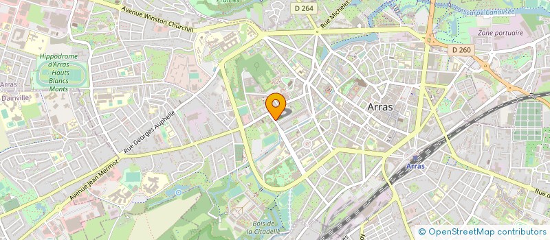 localisation de l'entreprise MADAME STEPHANIE FEVRIER à ARRAS