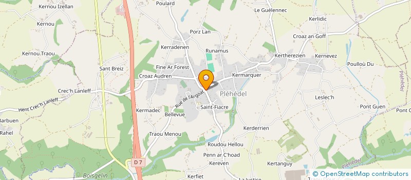 localisation de l'entreprise MADAME STEPHANIE FICHOU à PLEHEDEL