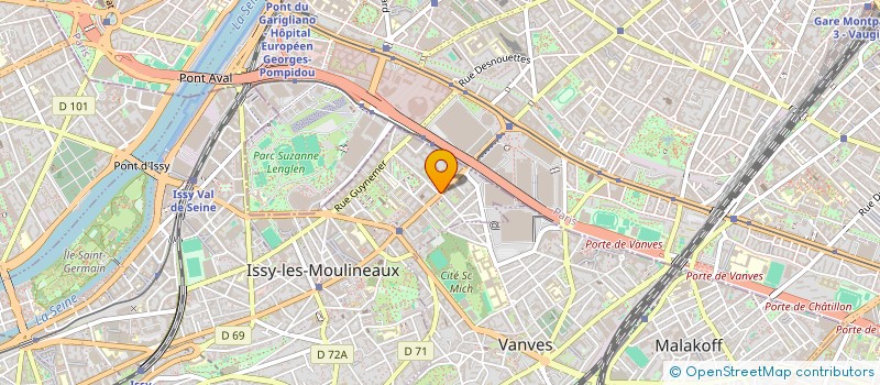 localisation de l'entreprise MADAME STEPHANIE FIDELIN à ISSY-LES-MOULINEAUX