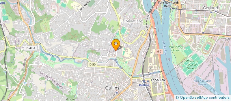 localisation de l'entreprise MADAME STEPHANIE FIGUEREDO  OULLINS-PIERRE-BENITE