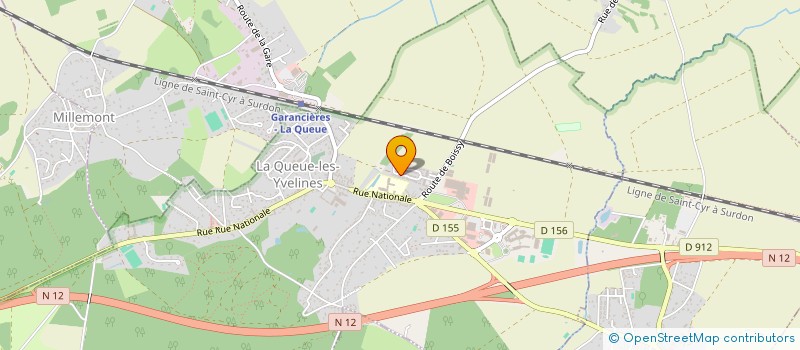 localisation de l'entreprise MADAME STEPHANIE FIKFAK  LA QUEUE-LES-YVELINES