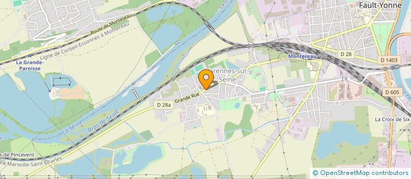 localisation de l'entreprise MADAME STEPHANIE FILOCHE  LA GRANDE-PAROISSE