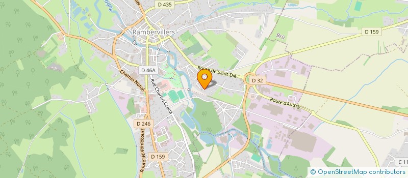 localisation de l'entreprise MADAME STEPHANIE FISCHER  RAMBERVILLERS