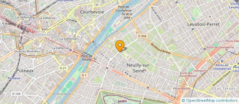 localisation de l'entreprise MADAME STEPHANIE FLAISLER à NEUILLY-SUR-SEINE
