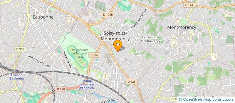 localisation de l'entreprise MADAME STEPHANIE FLOQUET  SOISY-SOUS-MONTMORENCY