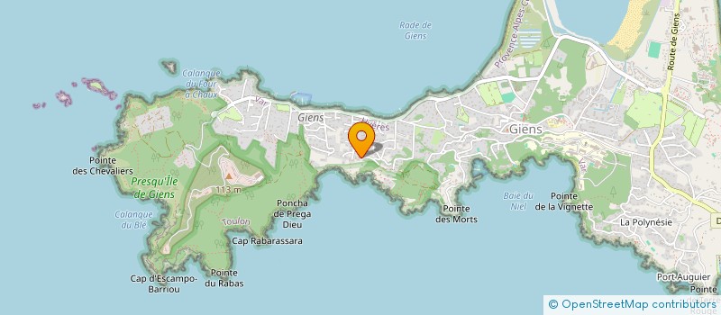 localisation de l'entreprise MADAME STEPHANIE FLORENTIN à HYERES