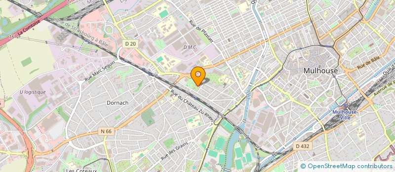 localisation de l'entreprise MADAME STEPHANIE FOHRER  MULHOUSE