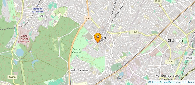 localisation de l'entreprise MADAME STEPHANIE FORETZ à CLAMART