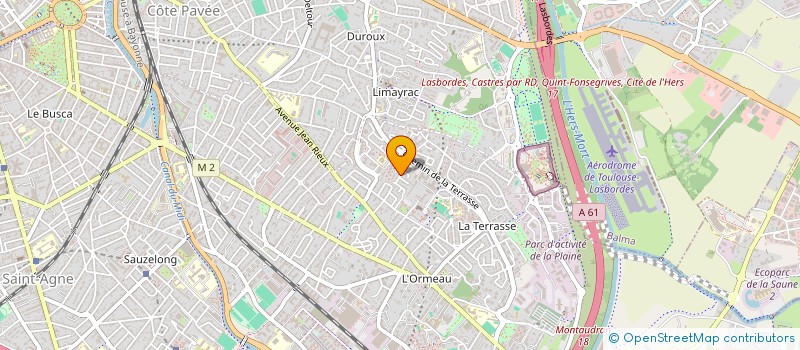 localisation de l'entreprise MADAME STEPHANIE FORGERONT à TOULOUSE