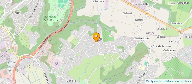 localisation de l'entreprise MADAME STEPHANIE FORLIVIO  BOULIAC