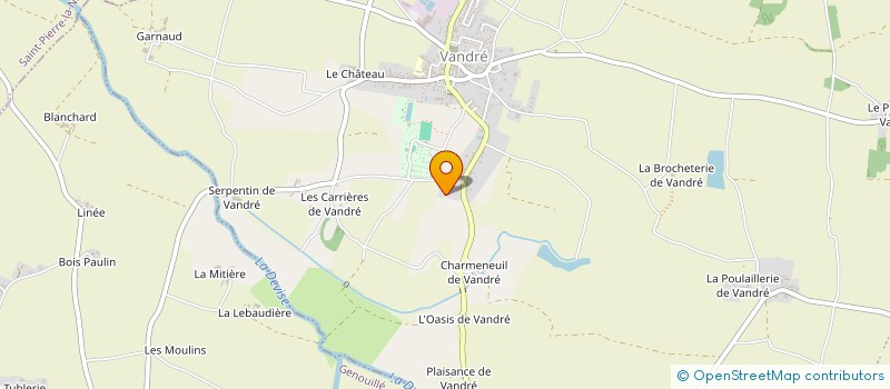 localisation de l'entreprise MADAME STEPHANIE FOUBERT  LA DEVISE