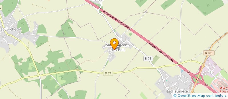 localisation de l'entreprise MADAME STEPHANIE FOULON  SAINT-VINCENT-DES-BOIS