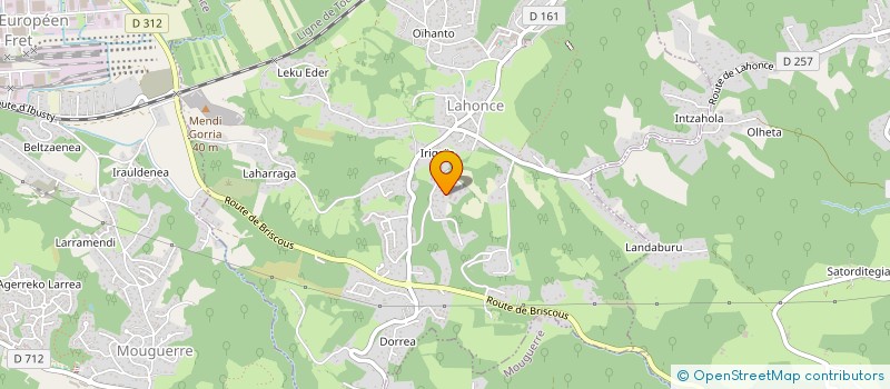 localisation de l'entreprise MADAME STEPHANIE FOURCADE  LAHONCE