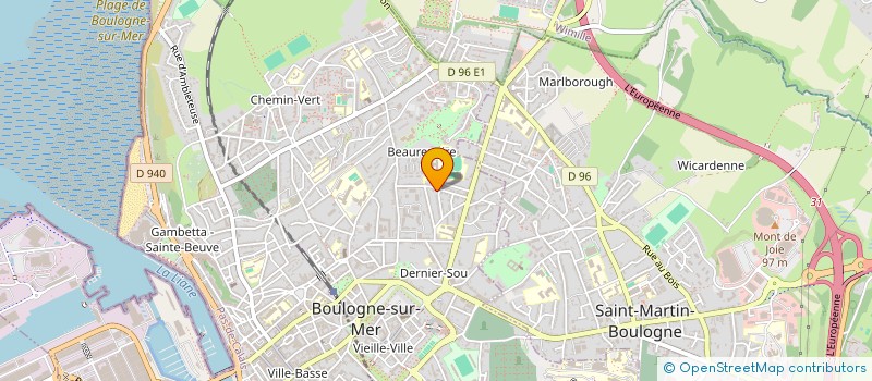 localisation de l'entreprise MADAME STEPHANIE FRANCK à BOULOGNE-SUR-MER