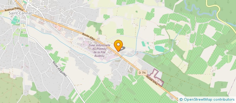 localisation de l'entreprise MADAME STEPHANIE FRANCO  SAINT-CANNAT