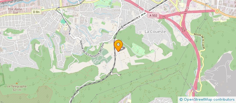 localisation de l'entreprise MADAME STEPHANIE FRAYSSE à AUBAGNE
