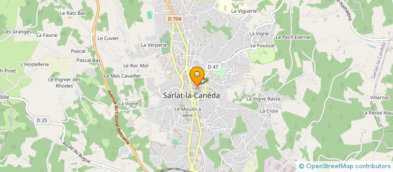 localisation de l'entreprise MADAME STEPHANIE FRIESS à SARLAT-LA-CANEDA