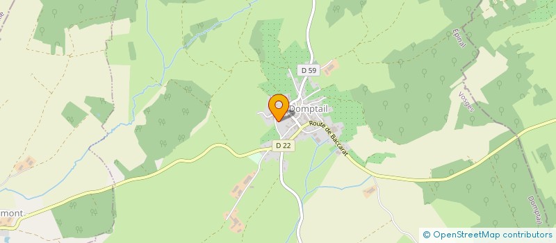 localisation de l'entreprise MADAME STEPHANIE FROITIER  DOMPTAIL