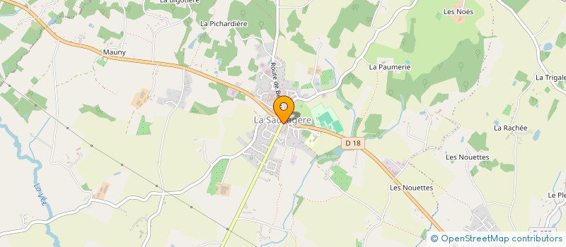 localisation de l'entreprise MADAME STEPHANIE FROUEL à LES MONTS-D'ANDAINE